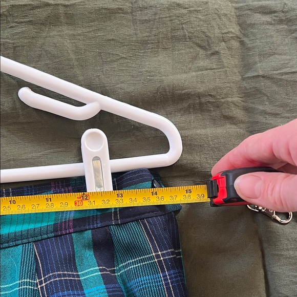 Pendleton Green and Blue Plaid A-Line Skirt - Picture 5 of 6